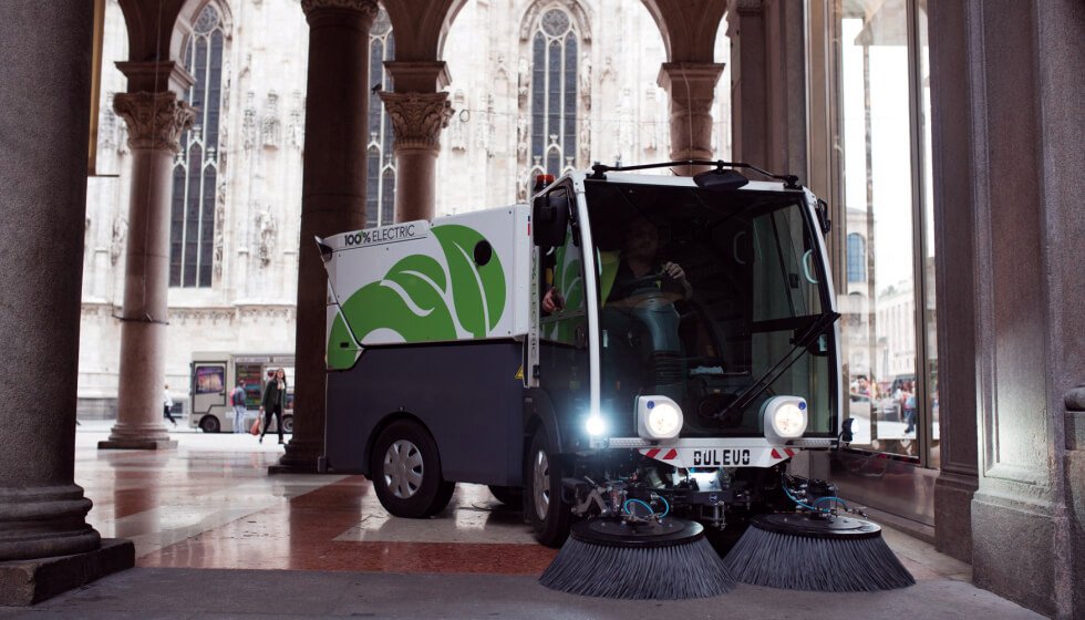 Barredora vial Eléctrica