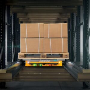 Sistema Shuttle: almacenamiento compacto semiautomático