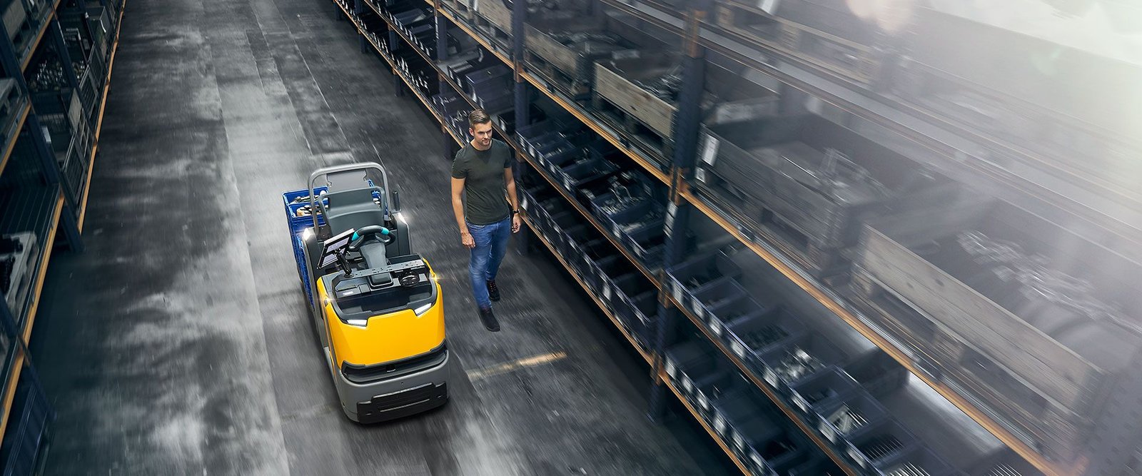 Recogepedidos eléctricos en renting