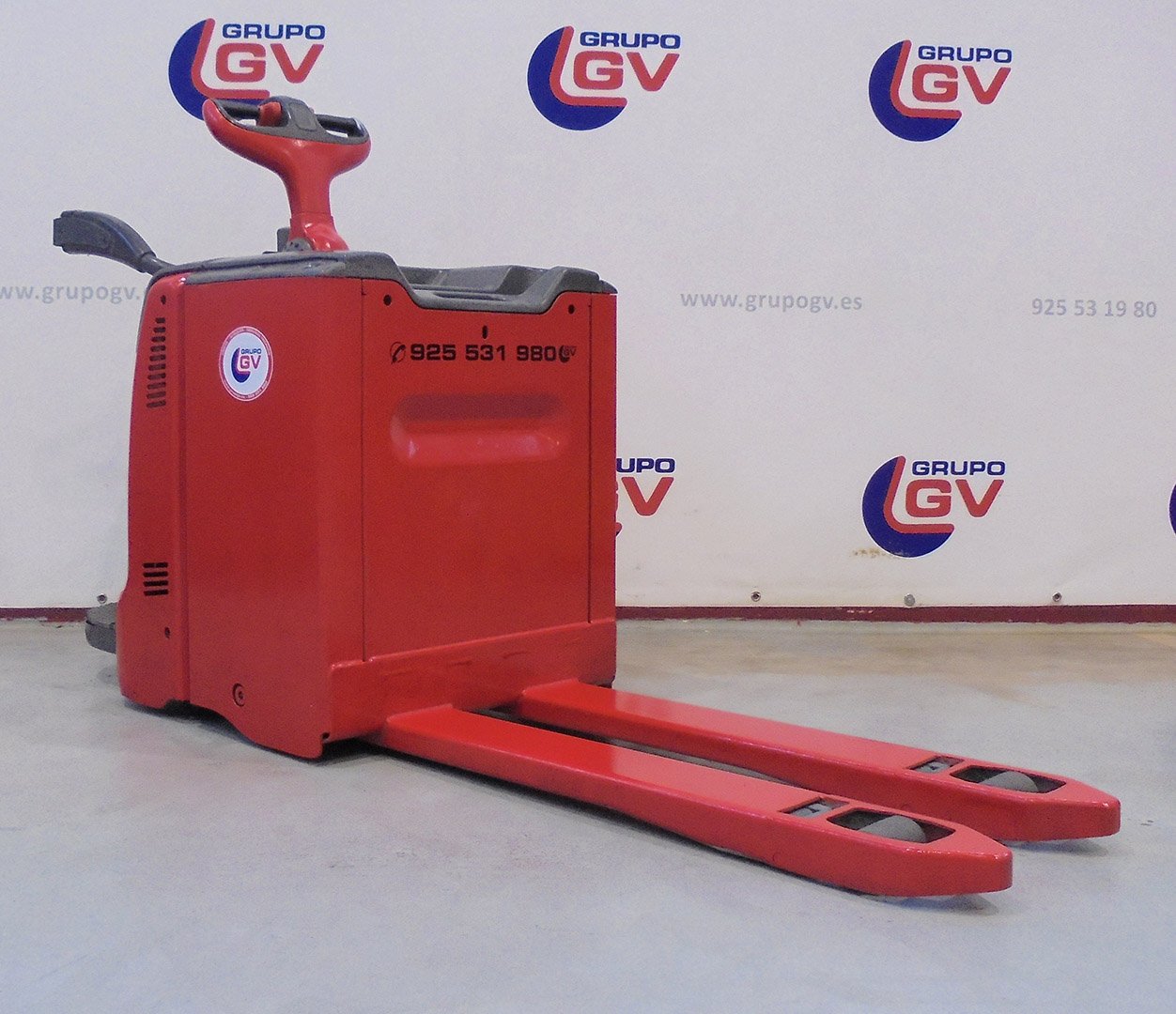 Transpaleta eléctrica con plataforma Linde T20AP - Imagen 3