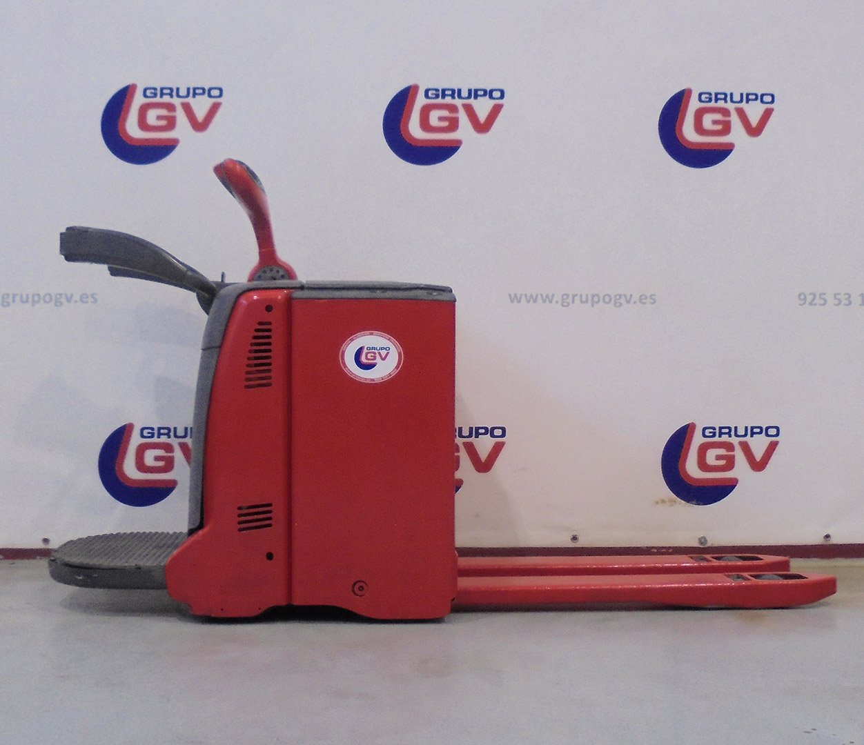 Transpaleta eléctrica con plataforma Linde T20AP - Imagen 4