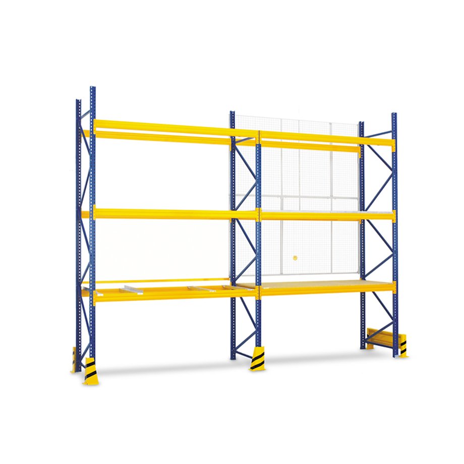 ESTANTERIA MULTIPLAZA CON PASILLO ANCHO