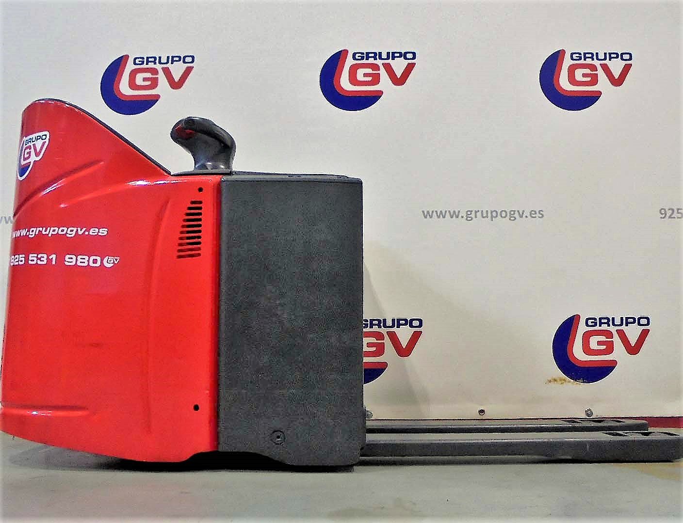 Transpaleta eléctrica con plataforma Linde T20SP - Imagen 2